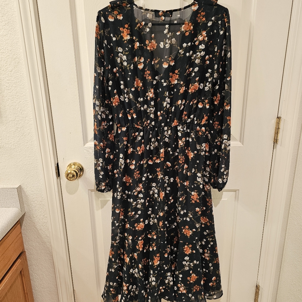 Lulu's floral printed dress